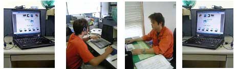 �����̋Z�p�҂ɂ��T�|�[�g�ʐ^